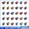 MLB Baseball Pride Night PNG Bundle, MLB Pride PNG, MLB Team PNG