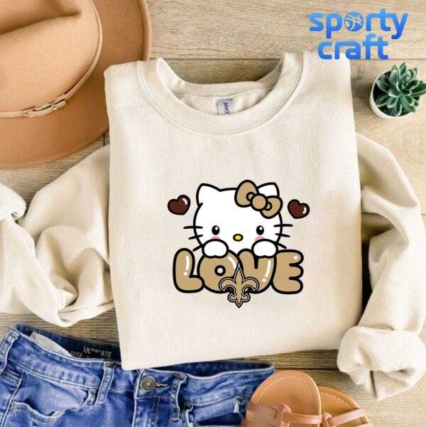 Hello Kitty Saints SVG Bundle, New Orleans Saints SVG