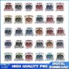 Go Team MLB Team PNG Bundle