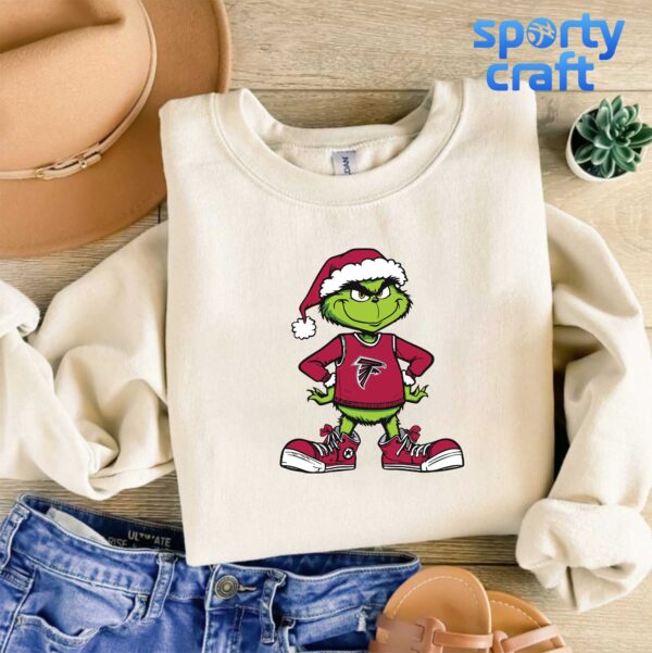 Christmas Grinch Falcons Jets SVG Bundle, Atlanta Falcons SVG, New York Jets SVG