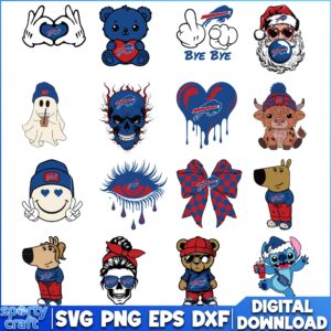 Buffalo Bills Team Bundle svg, Buffalo Bills svg