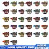 Football Cheer NFL Team Bundle PNG