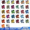 Custom Hemlet NFL Team Logos Bundle PNG, NFL Football PNG