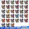 Sread Hearts NFL Team Bundle PNG, NFL Football PNG